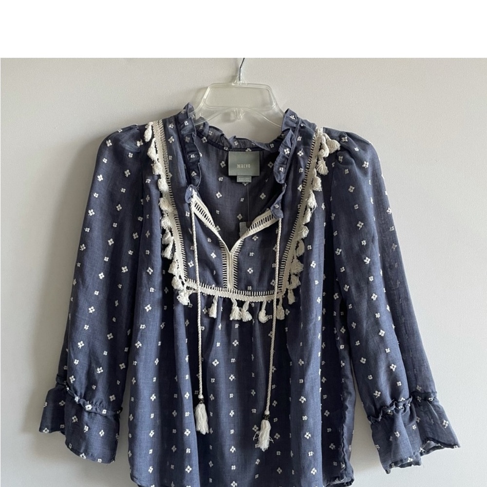 Anthropologie boho peasant top by Maeve - Picture 5 of 8